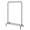 Heavy Duty Clothing Rack with Hanging Rod and Bottom Shelf Carbon Steel Garment Organizer